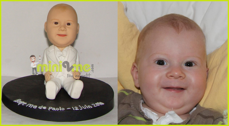 Figurine personnalisée bébé